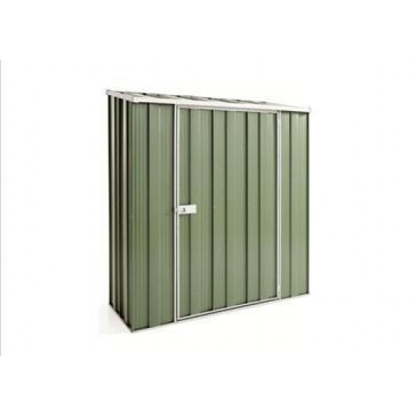 Spanbilt Yardstore S52-S Colour 1.76m x 0.72m x 1.97m Skillion Roof Garden Shed Small Garden Sheds 